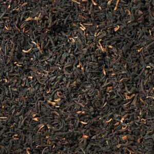 Nahaufnahme Assam Teeblatt