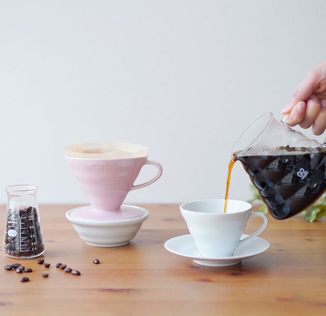 V60 Dripper in Pink
