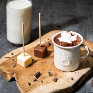 Trinkschokoladen am Stiel