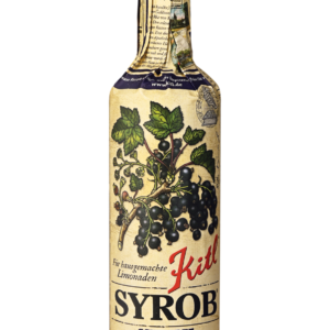 Sirup Flasche Schwarze Johannisbeere